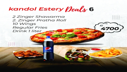 Kandol Eatery Pizza Deal 6