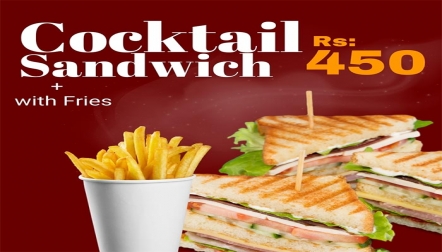 Cocktail Sandwich By Delicious Pizza