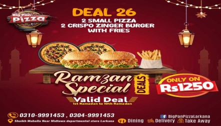 Deal 26 by Big Pan Pizza