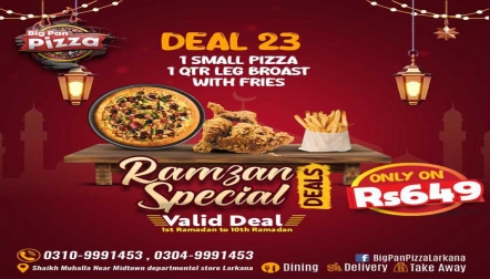 Deal 23  BY Big Pan Pizza